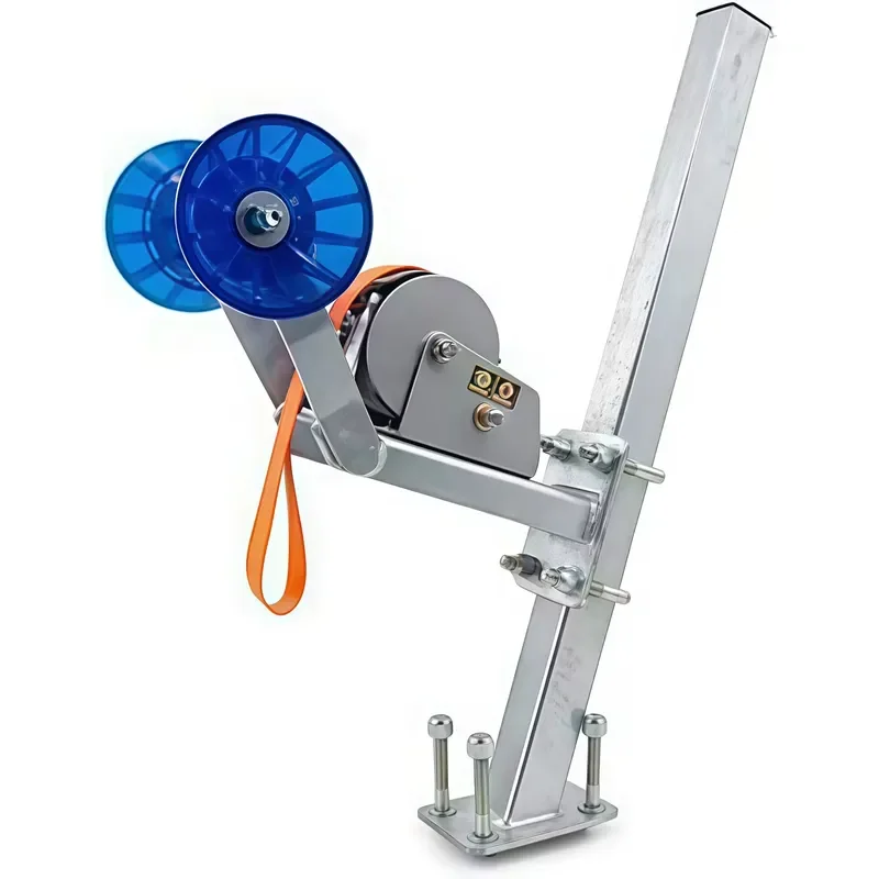 Heavy Duty Portable Hand Winch With Steel Stand For Car Boat Marine Recovery Wire Rope Cable Manual Crank Lifting Tool Kit