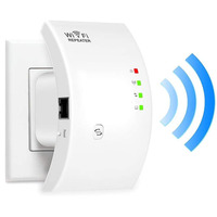 PIX-LINK WR01 Wireless WiFi Repeater - Ultraboost WiFi Extender 300M Long Range Wi-Fi Booster Access Point WiFi Amplifier