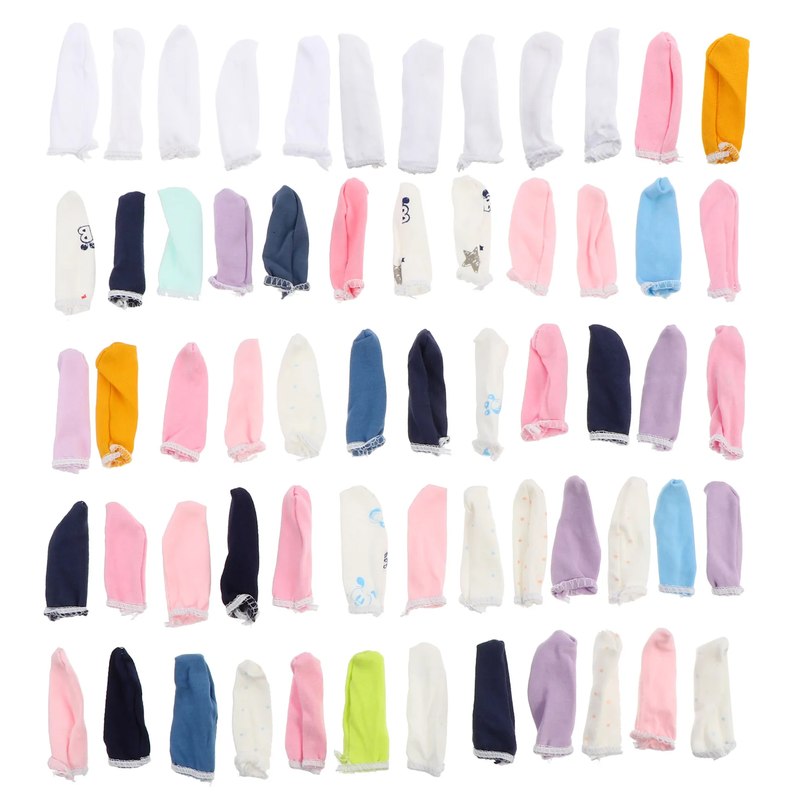 60 Pcs Cleaning Gloves Thumb Protectors Pure Cotton Finger Cots Sleeves Anti-cut Reusable Covers