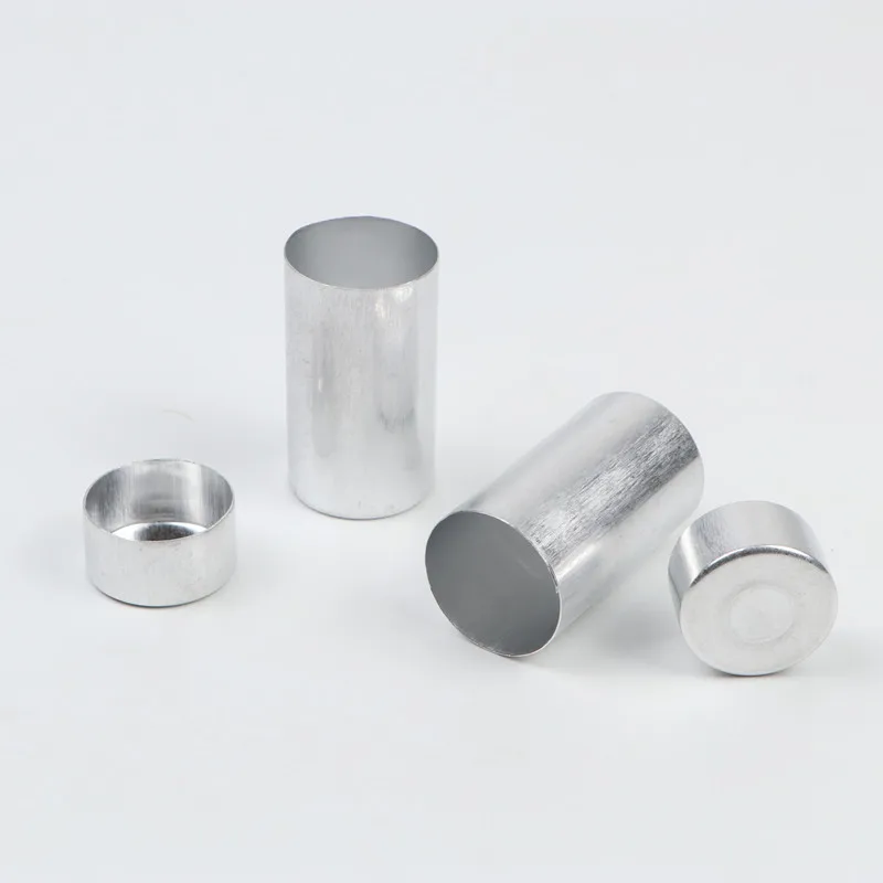 

100pcs Dental Aluminum Tubes Cartridges Dental Lab Valplast Materials For Dentures 25*40mm Diameter