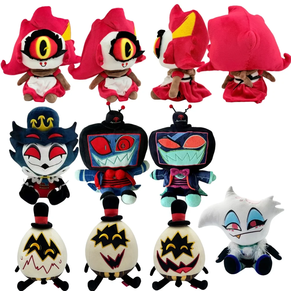 

Hot In Stock Loona Hazbin Hotel Helluva Boss Plush Doll Cute Anime Peripherals Toy Birthday Christmas Gift