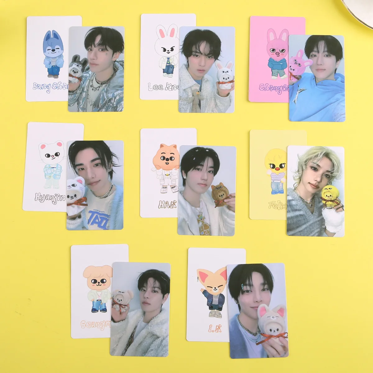 

Коллекционная мини-карточка STRAY KIDS Star Small Card HOP, специальная карточка-стенд, периферийная продукция SKZOO, мини-карточка Star Collection