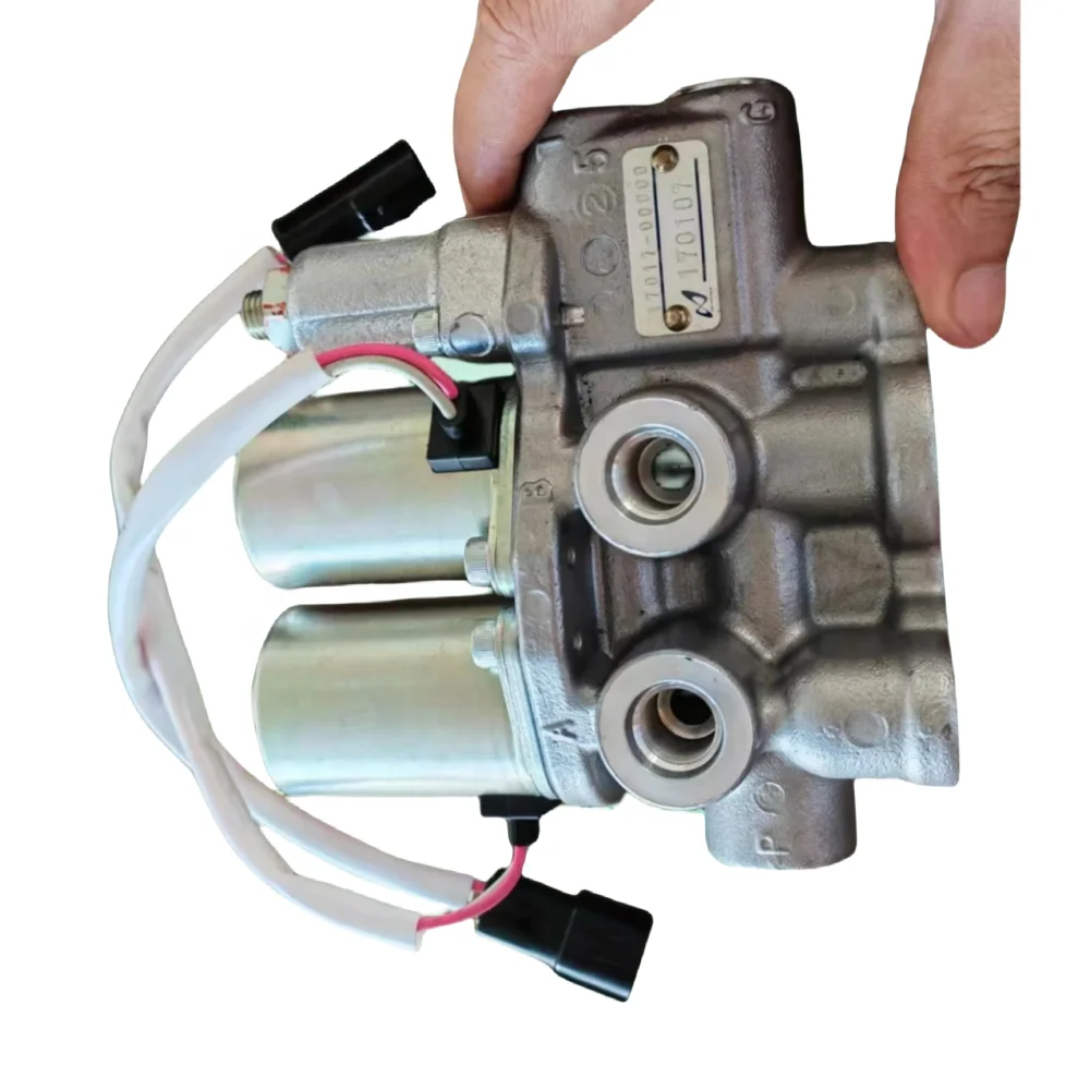 

Mini-excavator Revo FR15 18 20 25 40 50 Pilot Solenoid Valve Group Micro-digging Pilot Solenoid Valve Coil.