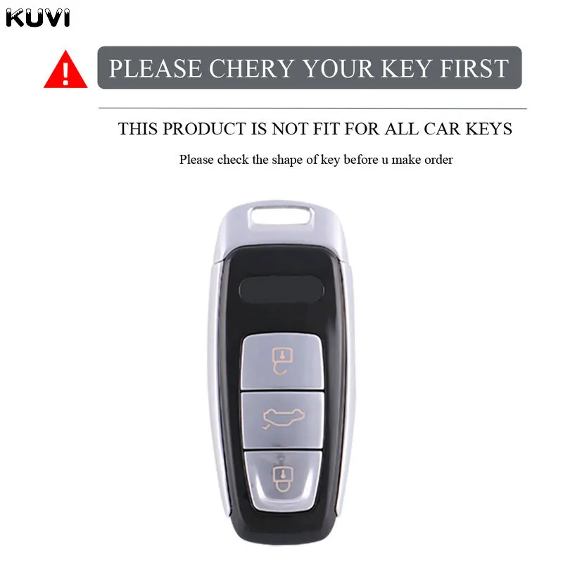 For Audi Q8 RSQ8 A6 C8 S6 RS6 A7 S7 RS7 A3 8Y A8 D5 4N RS E-tron GT Q4 Q7 4M NEW TPU Car Remote Key Case Cover Fob Shell