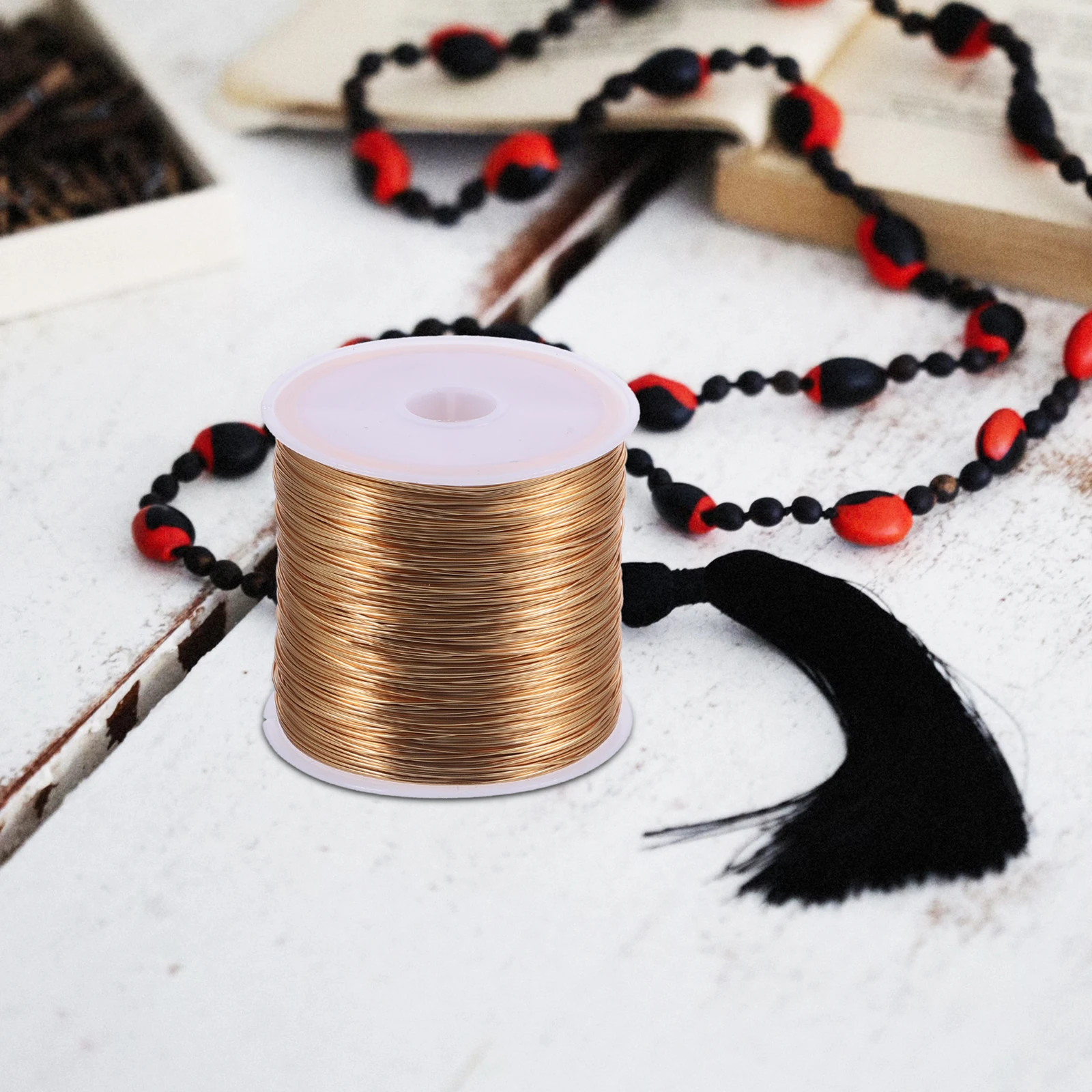 

100M Color Copper Wire Diy Copper Wire 04mm Gold DIY Crafts Jewelry Making Gardening Non Fading Tools Parts