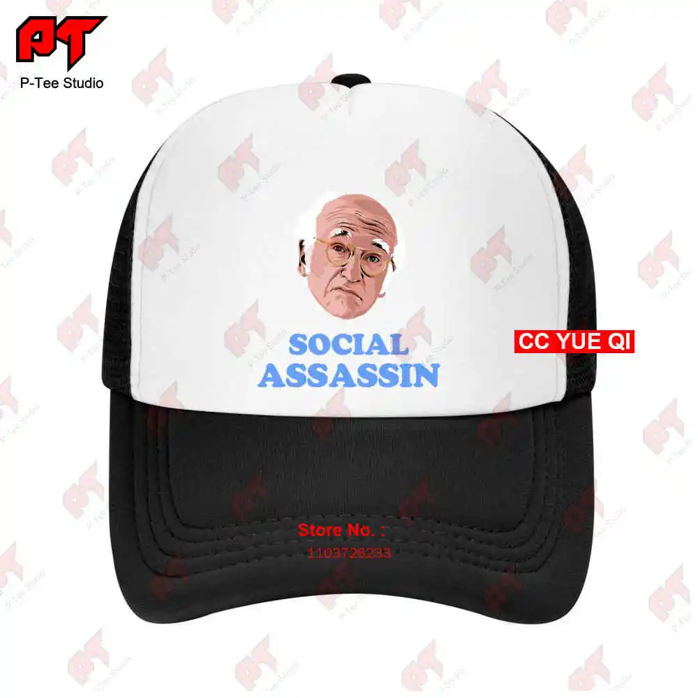 Larry David Social Assassin Baseball Caps Truck Cap ZDYY