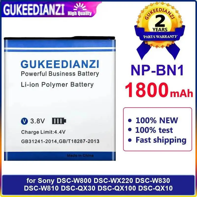 1800Mah NP-BN1 Came… - image