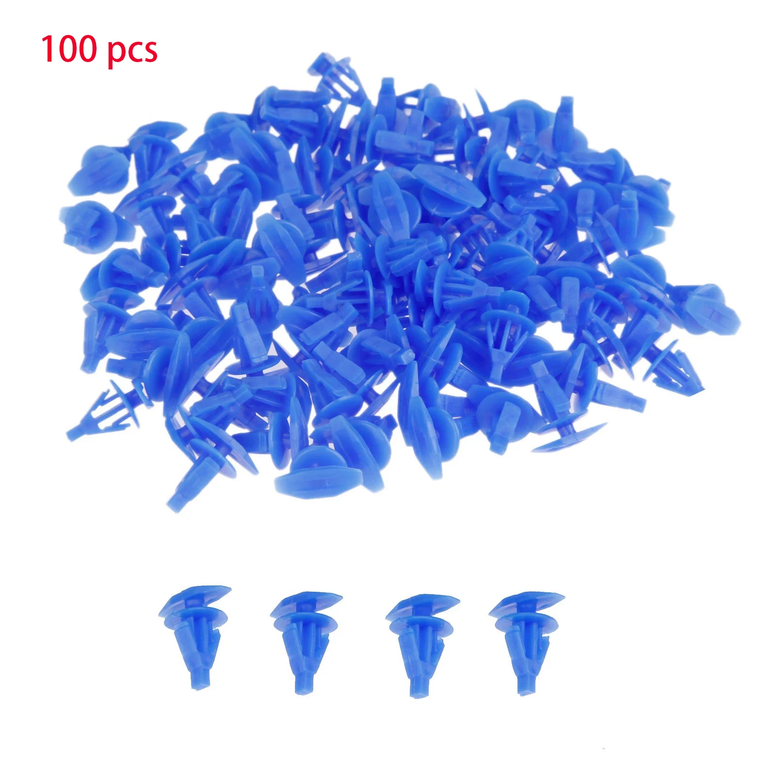 

100PCS Auto Fasteners Car Door And Window Sealing Strip Weatherstrip Retainer Clips For VW Honda Toyota Nissan Universal