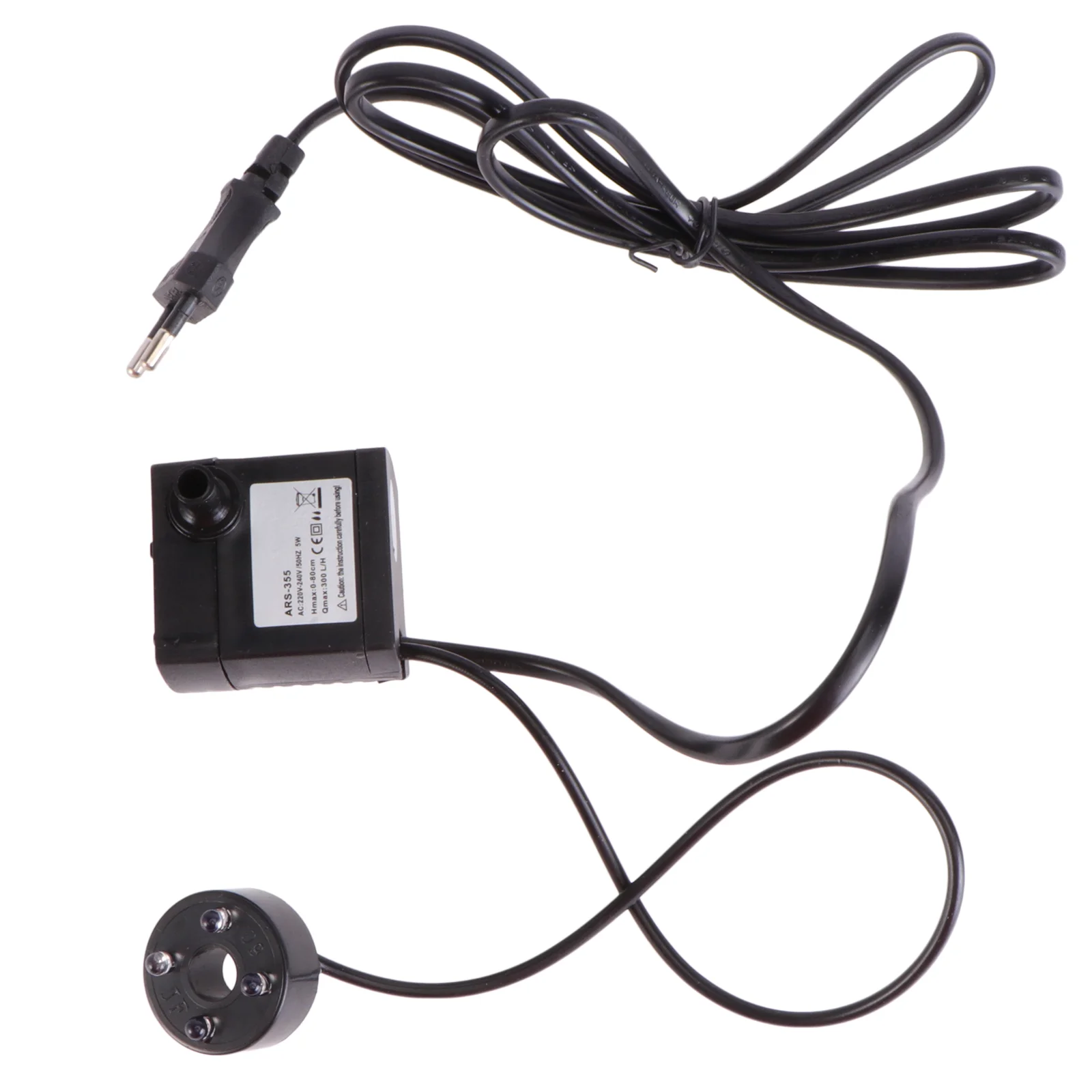 

3W Submersible Water Pump Led Light Adjustable Flow Quiet Low Power For Aquarium Fountains Pond Fish Tank Spout Hydroponic