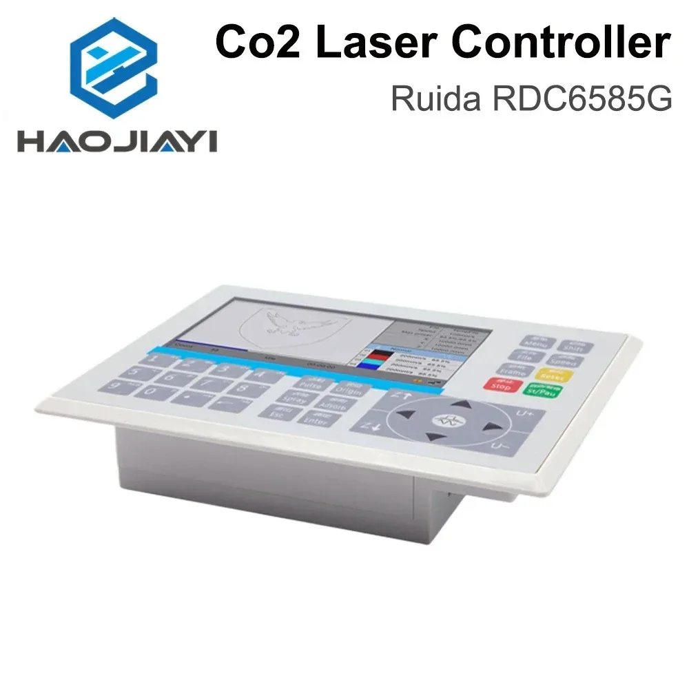 HAOJIAYI Ruida RDC6585G وحدة تحكم 8 محاور CO2 نظام التحكم في الحركة لآلات النقش والقطع بالليزر CO2 #4