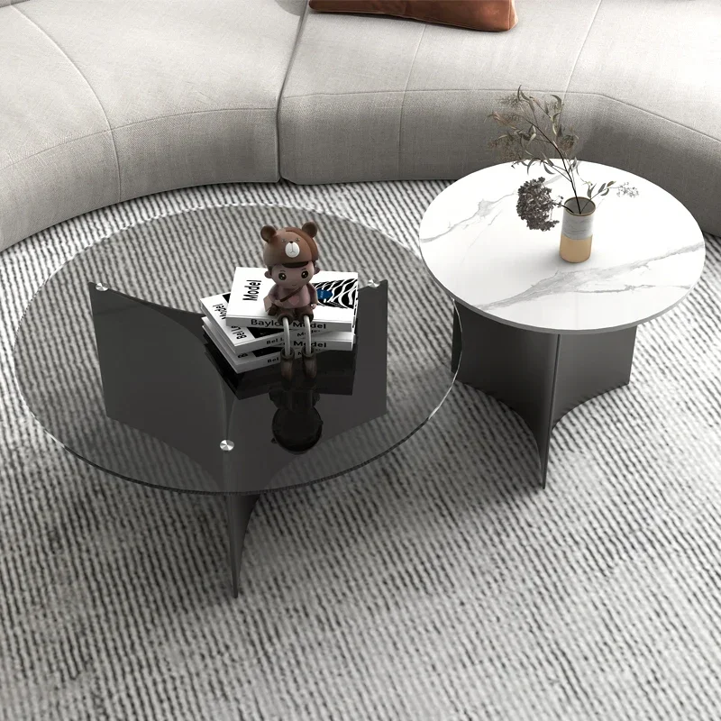 Coffee Table Furniture Tables For Hospitality Center Corner Hall Modern Side Aesthetic Room Small Living Tavolo Salotto Home