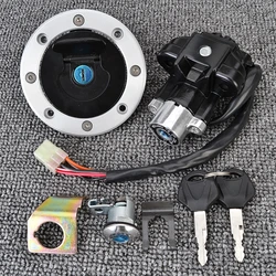 Ignition Switch Fuel Gas Cap Seat Lock Key Set for Suzuki DL650 DL1000 V-Strom GSX1400 SV650 GSXR600 GSXR750 GSXR1000