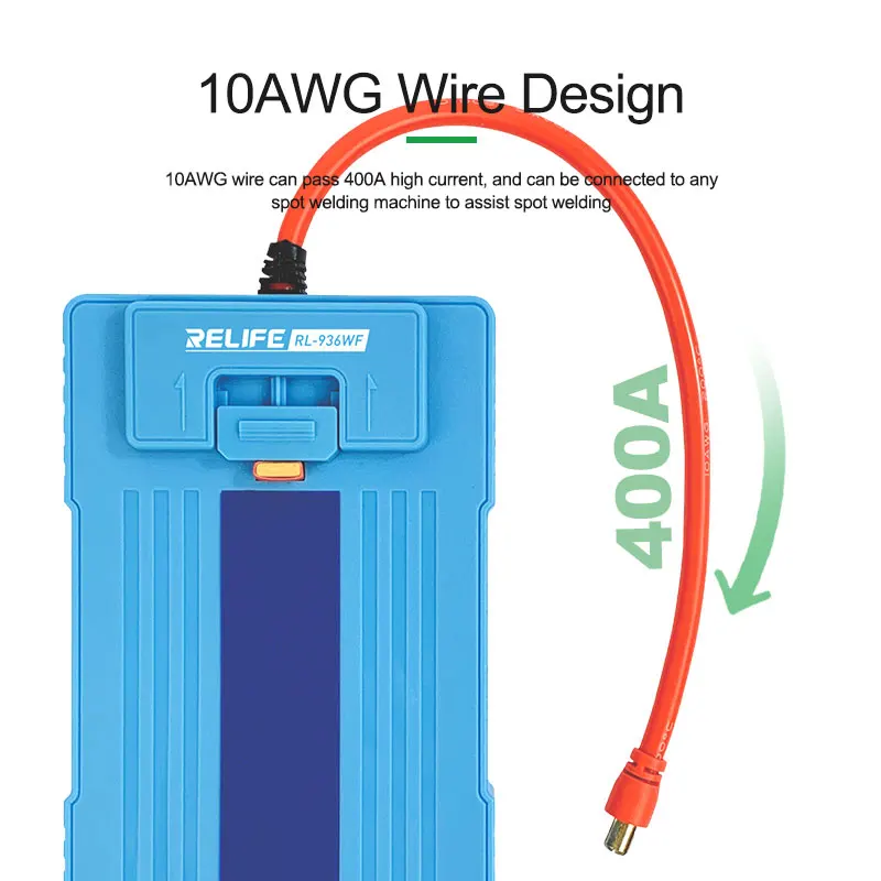 RL-936WF Multifunctional Battery Spot Welding Fixture 400A highCurrent Universal Interface for all Kinds of Battery Spot Welding