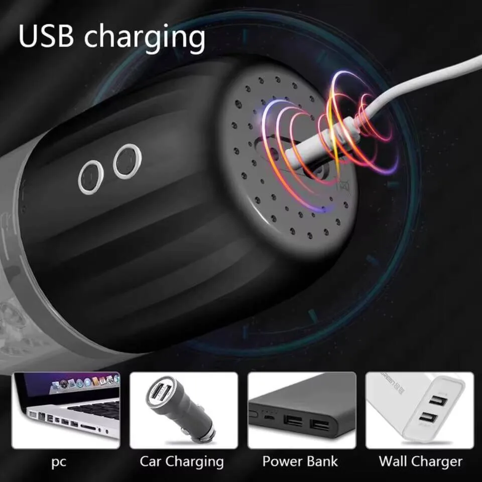 كوب الاستمناء الكهربائي مع شفط قوي ، 7 أوضاع اهتزاز ، لعبة جنسية ، مضخة محفز ، استمناء المهبل ، أوتوماتيكي