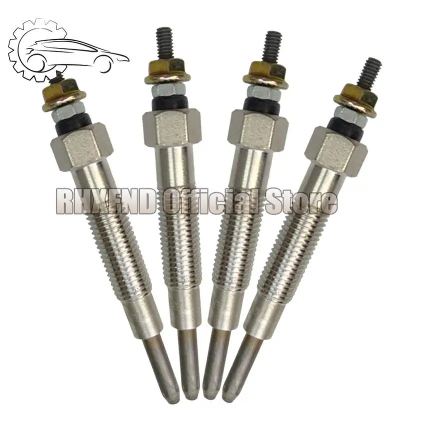 4 PCS Turbo Diesel Heater Glow Plugs For Hyundai Mitsubishi Terracan Grace H100 Galloper H1 Imax Pajero 36710-42010 36710-42021
