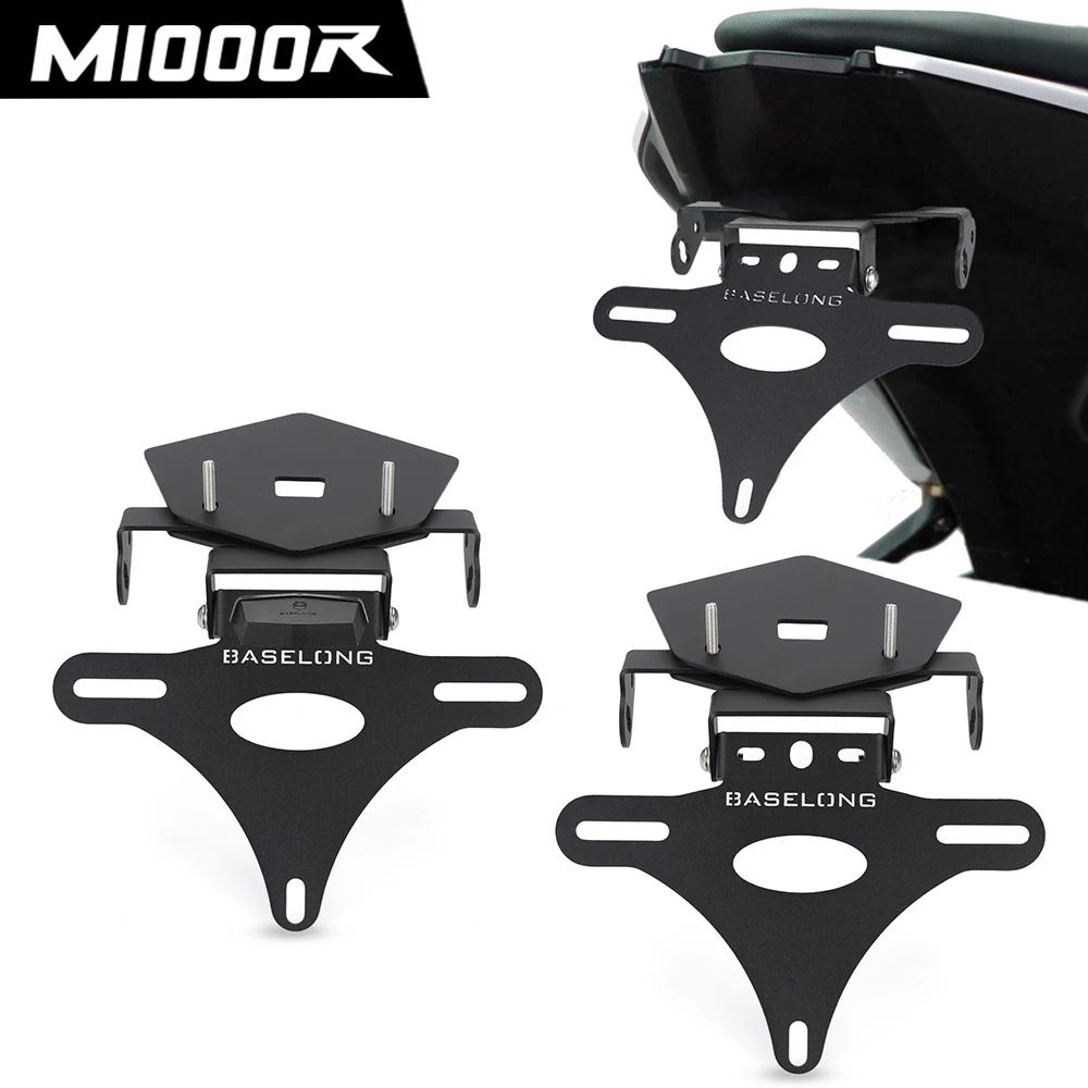 

Motorcycle Rear License Plate Holder Bracket Tail Tidy Fender Eliminator FOR BMW S1000R S1000RR M Sport M1000R M1000RR 2019-2026