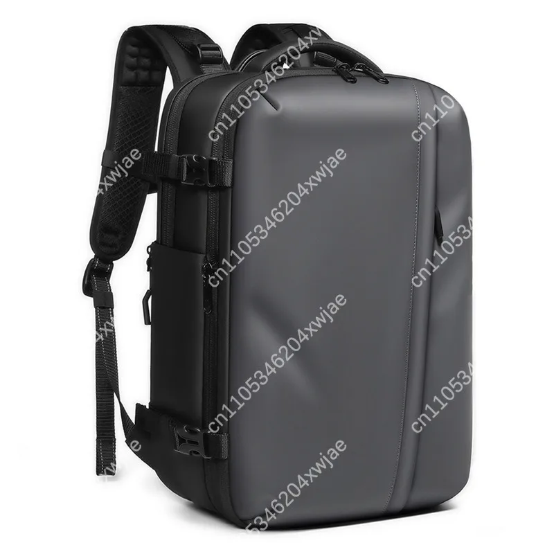 Men‘s Business Travel Backpack, Waterproof Laptop Computer Bag with Vacuum Compression, Multifunctional Outdoor Backpack