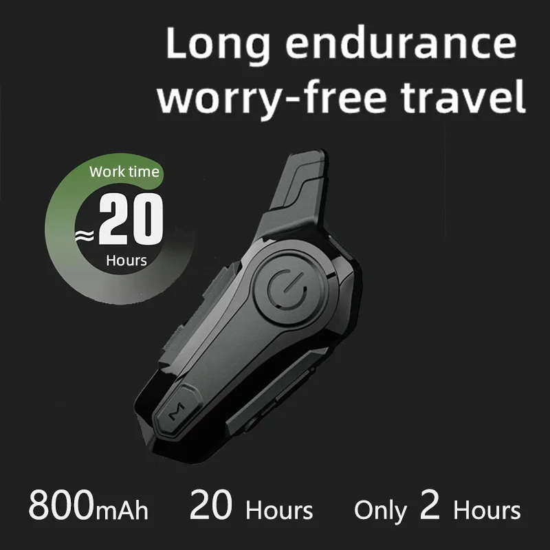 

Bluetooth-гарнитура для мотоциклетного шлема, домофонная гарнитура, беспроводное шумоподавление, система связи для мотоциклистов