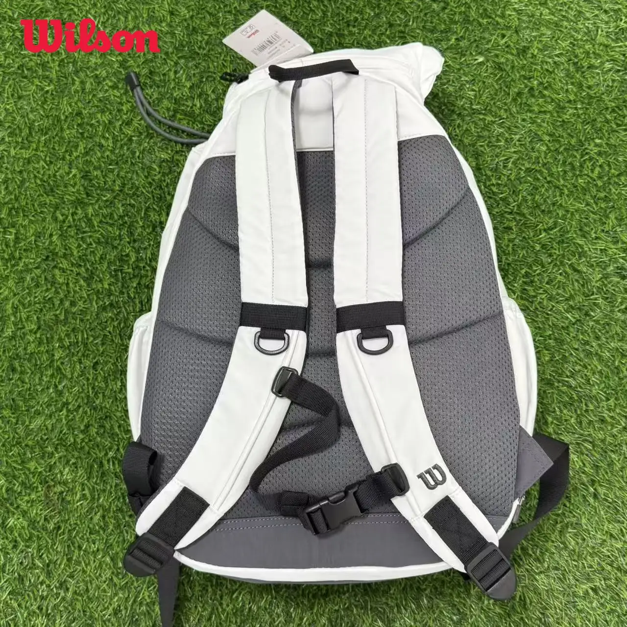 حقيبة ظهر WILSON 2025 الجديدة DUO FLAP بطبقة مزدوجة قابلة للطي متعددة الوظائف للتنس حقيبة ظهر رياضية للجنسين #5