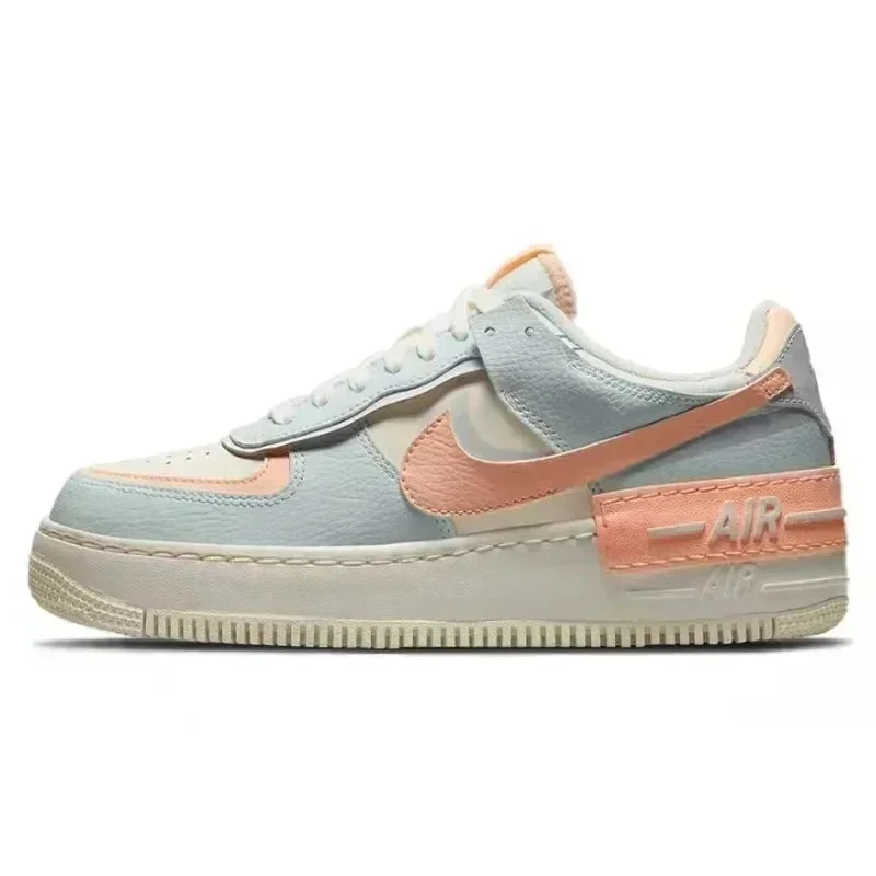 

Женские спортивные кроссовки Nike Air Force 1 Low Shadow на открытом воздухе AF1, женские уличные кроссовки на толстой подошве, увеличивающие рост