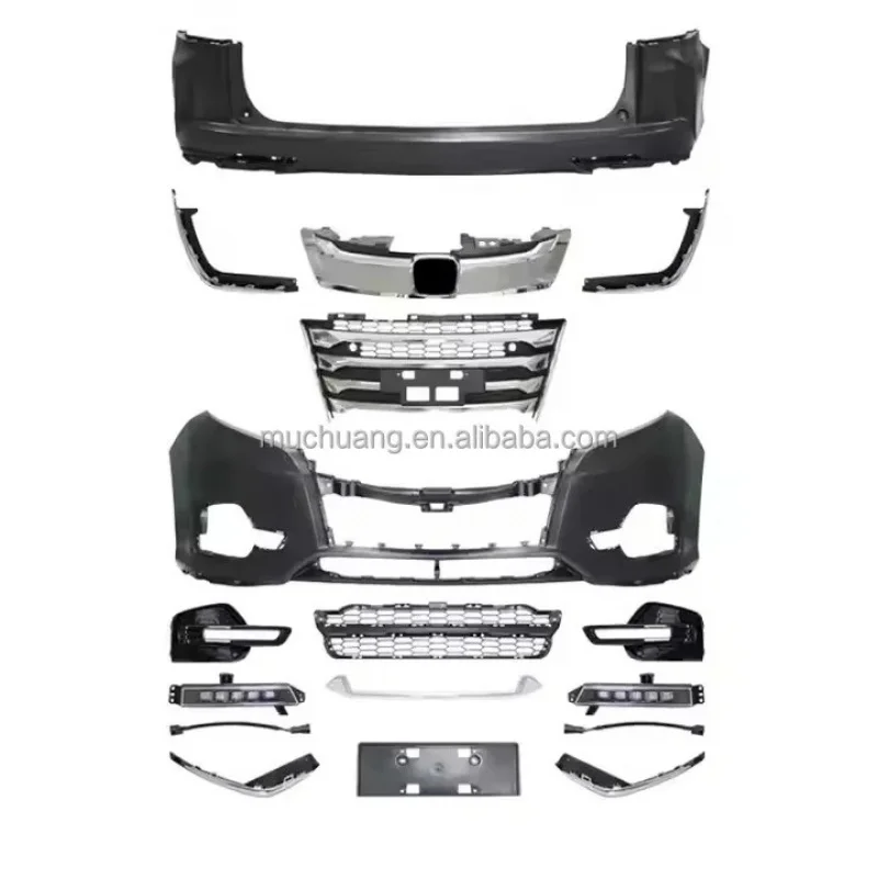 

Osey 2014-2018 Sport Body Kit Upgrade Car Auto LED Front & Rear Bumper Grille New Condition