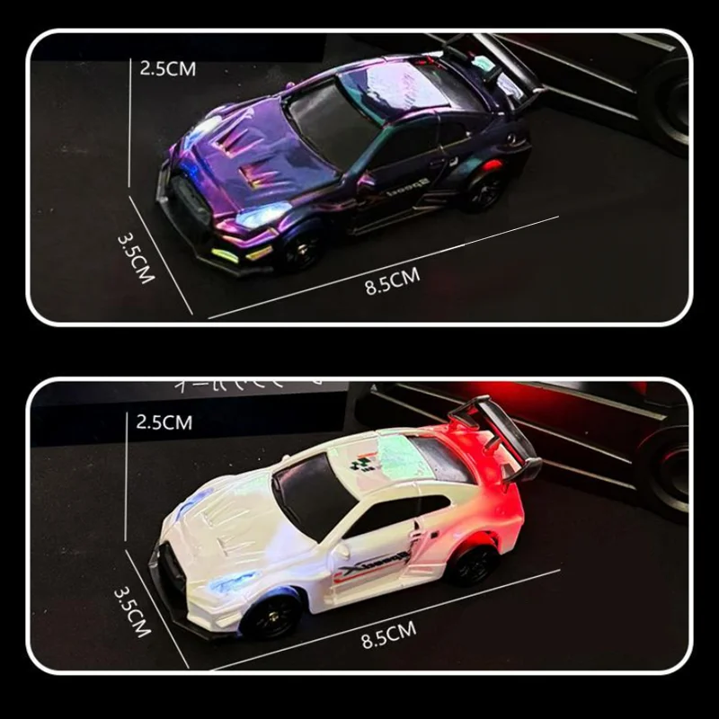 1/64 미니 RC 자동차 드리프트 데스크탑 4WD 풀 프로포션 레이싱카 입문용 스포츠카 레이싱 RC 장난감 어린이 새해 선물