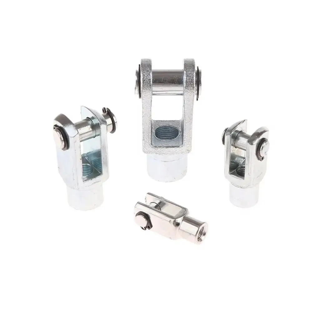 1Pcs Metal Pneumatic Cylinder Clevis M6 M8 M12 M16 M20 Threaded Nickel Plated Y Type Cylinder Fitting Pin Connector