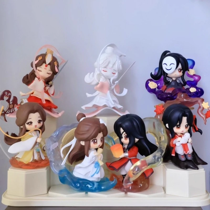 

Tianguan Ci Fu Animation Danqing Fenghua Series Blind Box Tianguan Ci Fu Mystery Box Trendy Play Desktop Collection Ornament Toy