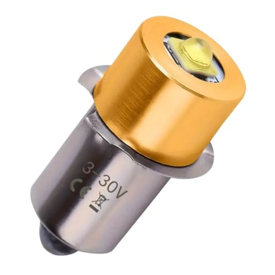 LED Bulb Replacement for High Power Flashlights