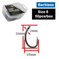 Barbless-Size 8