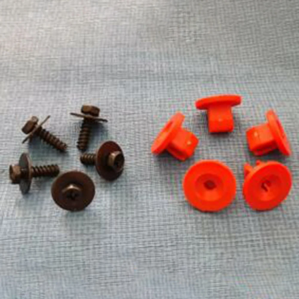 10pcs Engine Undertray Cover Clips Screws Bottom Cover Shield Guard For Ford Focus MK2 MK3 MK3 MK4 S-Max