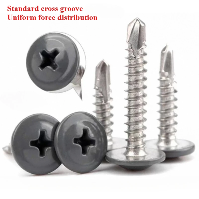 

410 Stainless Steel Port Ty Wood Tornillos Bia Roscada Self Tapping Pan Head Screws Tastrillo De Metal Tornillos Autorroscantes