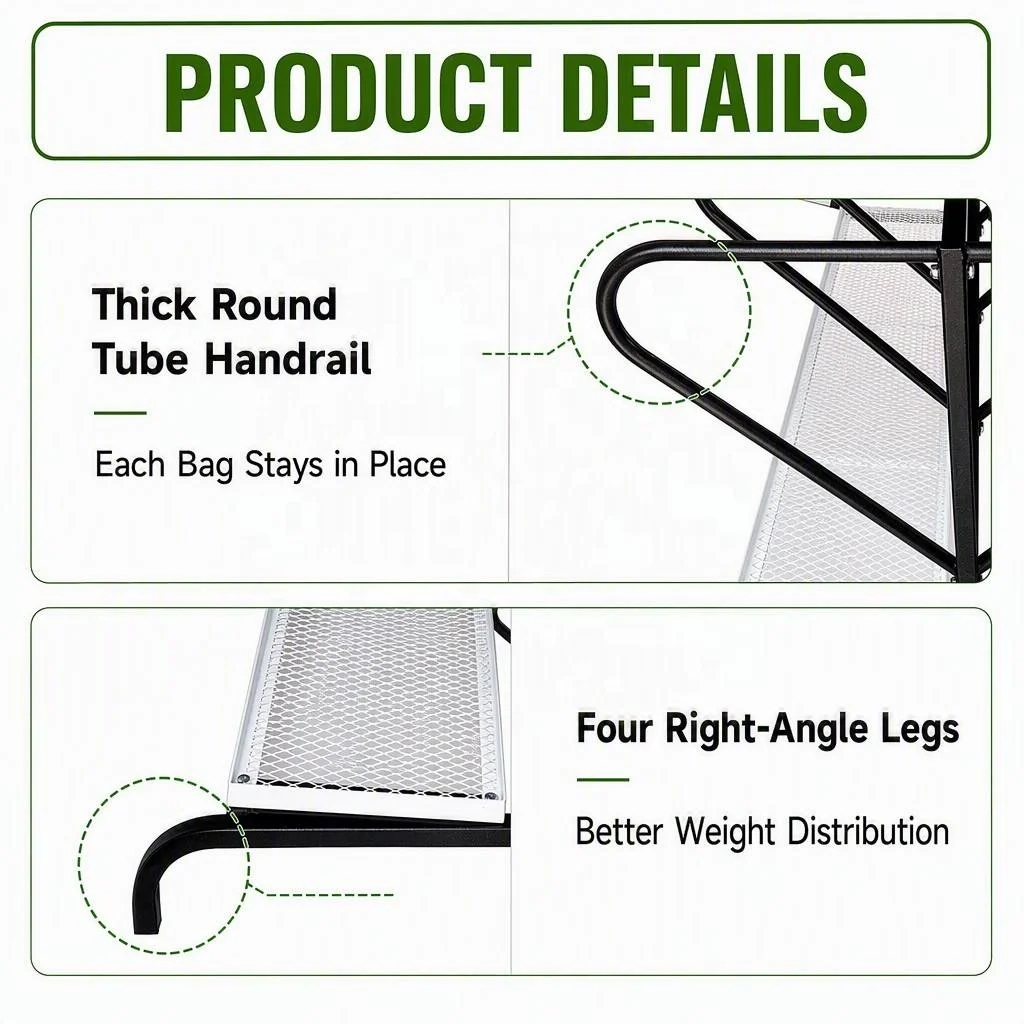 Wholesale Golf Bag Storage Rack 12-Slot Double-Sided Steel Organizer Heavy- Golf Club Display Stand Holder for Driving Rangeglob