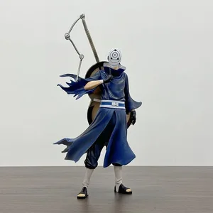 Figurine NARUTO 35cm Figur Obito Uchiha Model Patung Hinata PVC Hadiah Mainan Koleksi 8 angka obito penjualan terbaik - №
