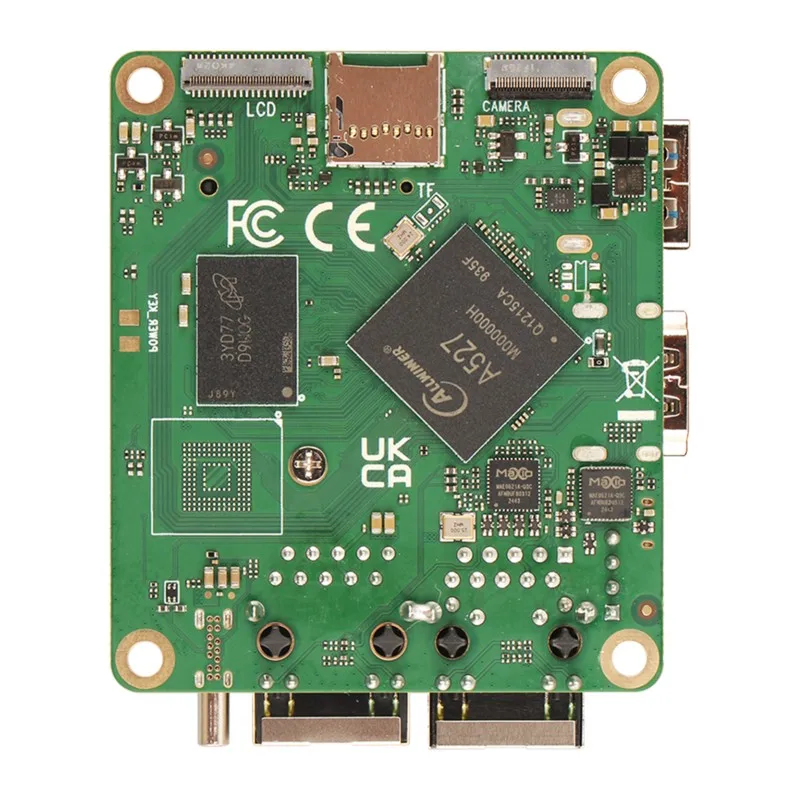 Radxa Cubie A5E, CPU de 8 núcleos, puertos Gigabit Ethernet duales, grado industrial y compatible con SSD M.2 2230 NVMe