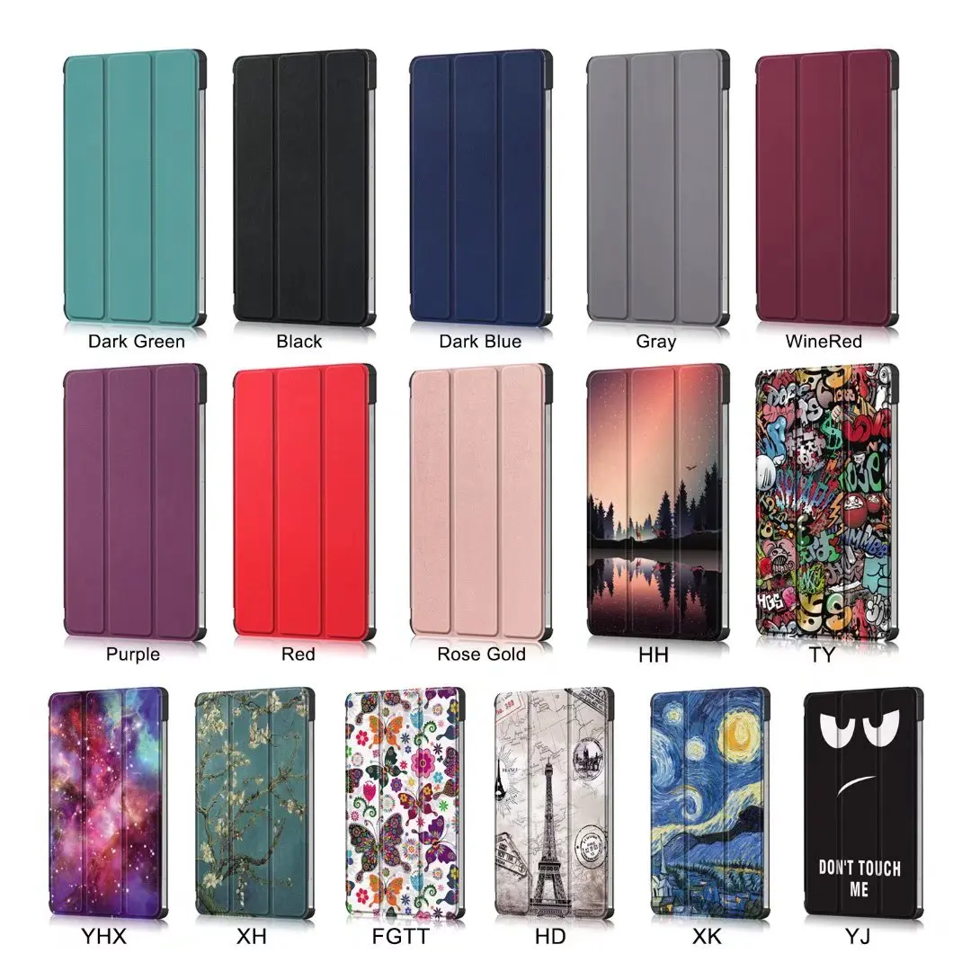 For Samsung Galaxy Tab S8 11'' 2022 SM-X700 X706 S7 2020 T870 T875 Coloured Drawing Flip Case Ultra-Thin Shockproof Stand Cover