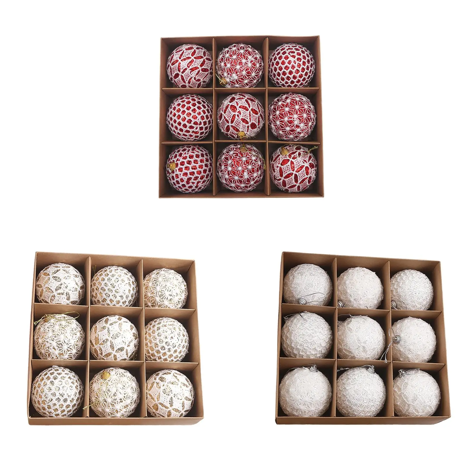 9X Christmas Ball O…