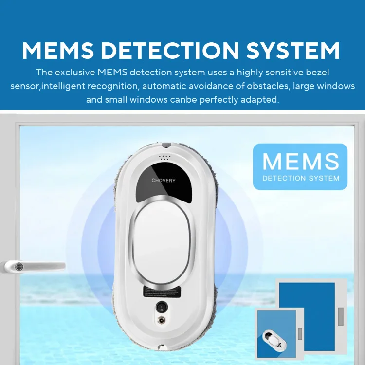 CHOVERY Robot vacuum cleaner window cleaning robot window cleaner electric glass limpiacristales remote control