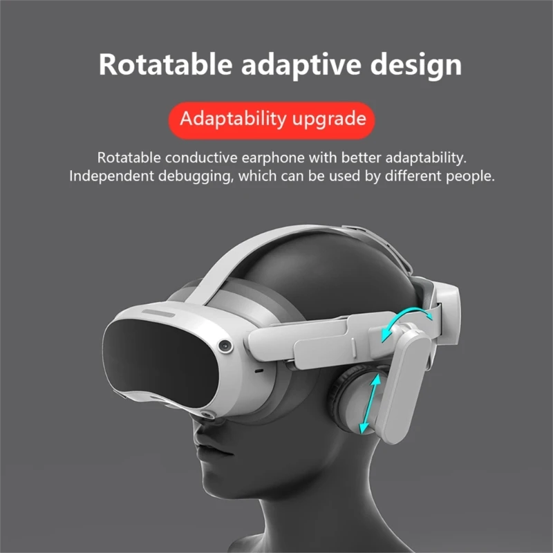 CPDD Lightweight Ear Muffs for 4 VR Headset Enhanced Headset Sound Noise Reduction Ear muff Panel Sound Concentration