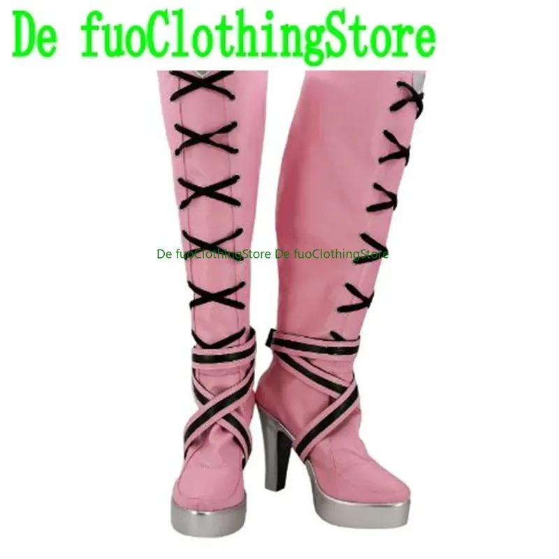 2025 aaa dráculaura botas cosplay salto alto halloween carnaval prop feito sob encomenda unisex defuoclothing sapatos loja