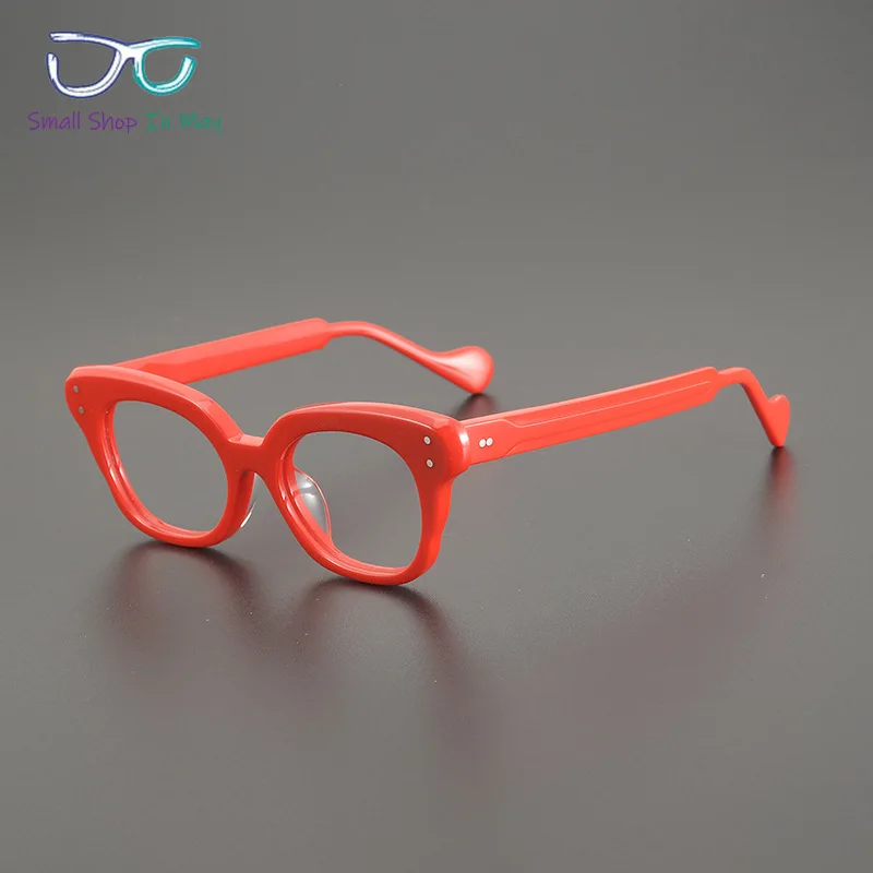 Plate Cat Eye Makeup Women's Large Frame Retro Street Photo Flat Frame Men Can Be Matched with Myopia Anti-blue Light