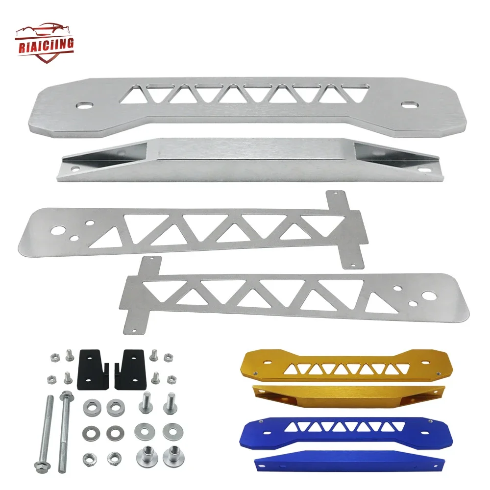 

Aluminum REAR SUBFRAME BRACE TIE BAR LOWER CONTROL FAKE ARM COMPLETE KIT FOR HONDA CIVIC FG2 FD 06-11