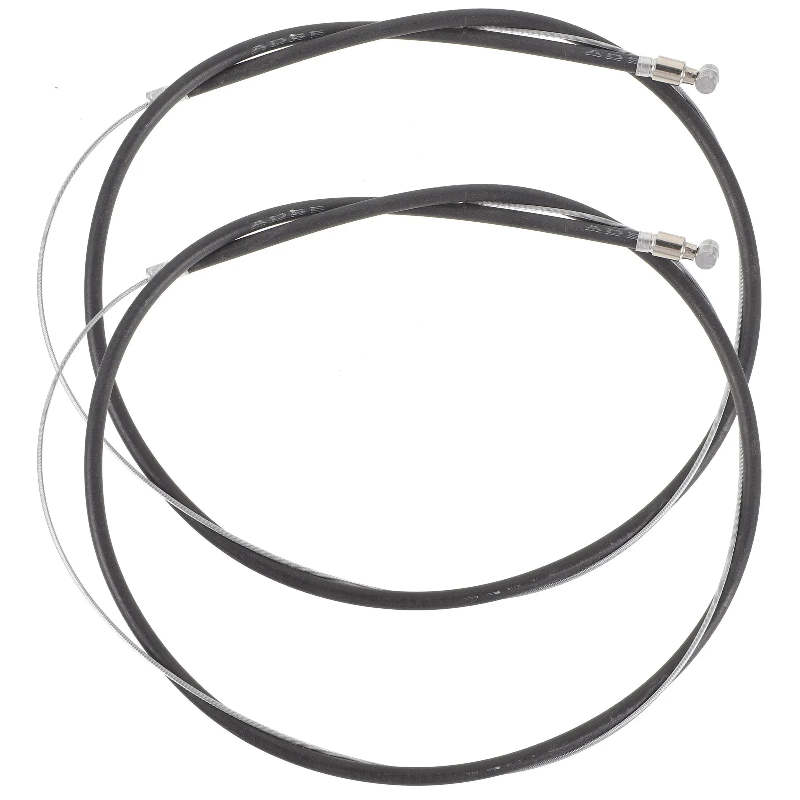 

2pcs Wheelchair Cable Front Replacement Bike Brake Cables Stainless Steel Durable High Tension Mountain Bike Brake Lines