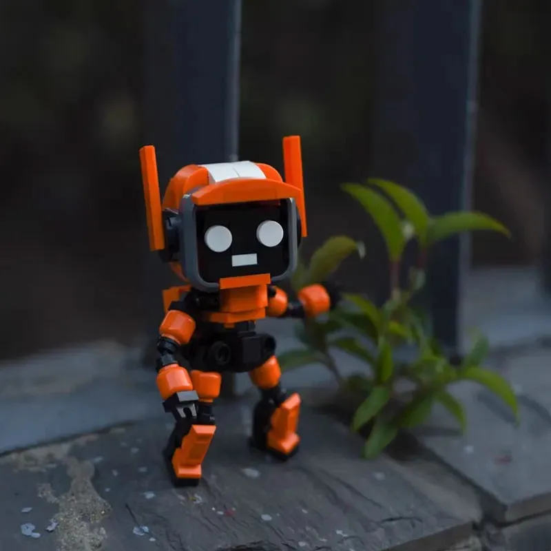 Movie Themed Creative MOC Smart Future Robot K-VRC Model Building Blocks Figures Ornaments DIY Assemble Toys Gifts