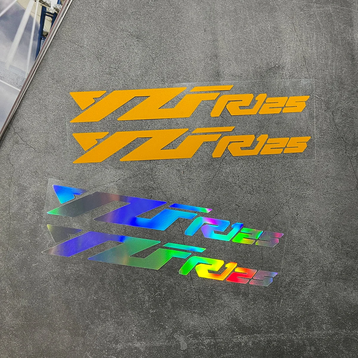 Reflective Vinyl Motorcycle Stickers, Waterproof Stickers for Motorcycles of The Yamaha YZFR125 Model From 2016 To 2023.