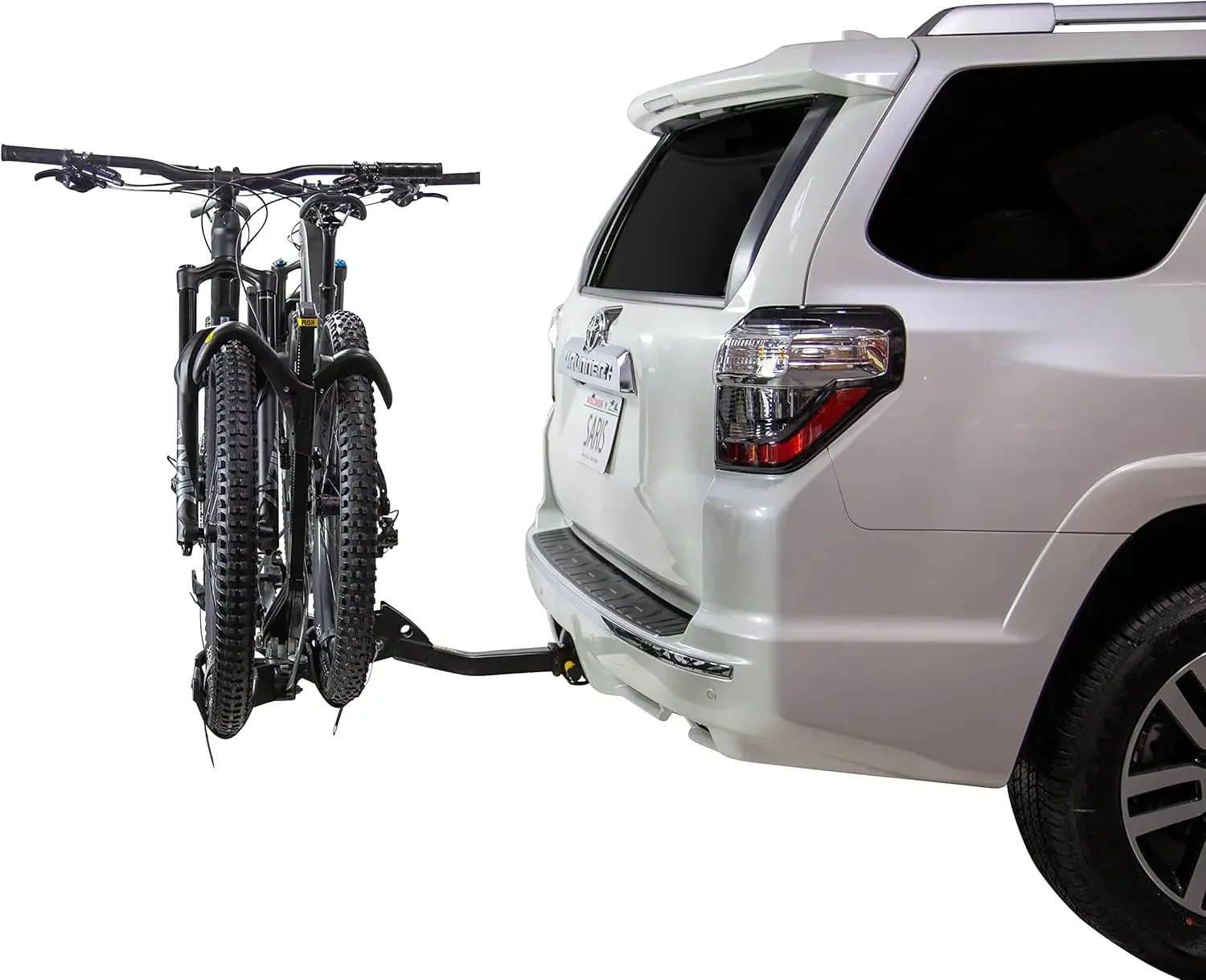 

2 to 4 Bike Sizing Option, Plus Cargo and Compatible , Hatch Access, Easy Fold, Integrated Locks and Reflectors