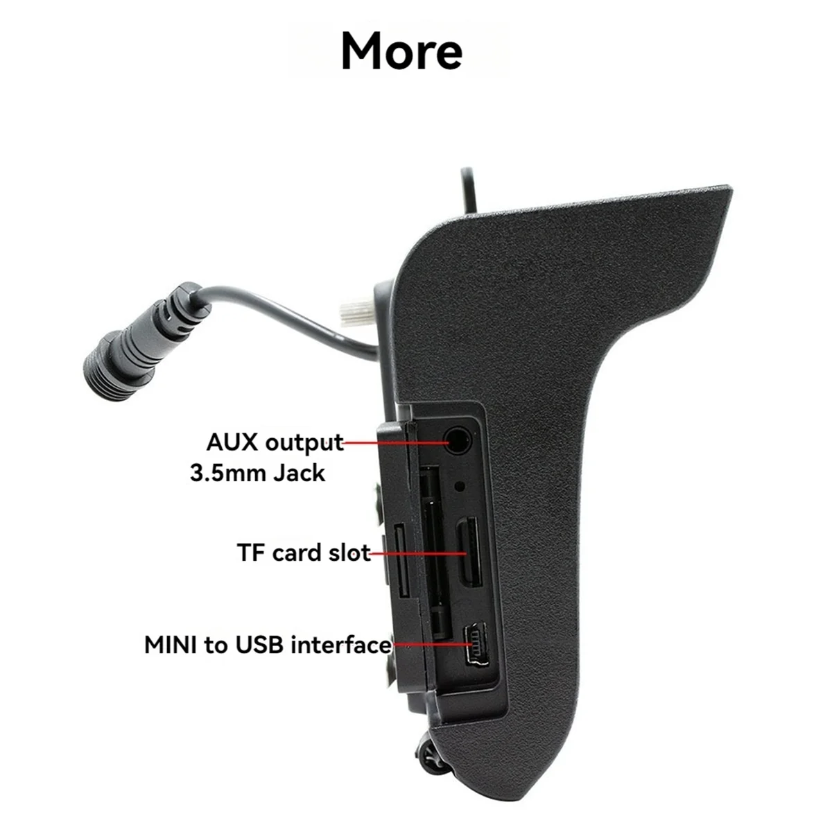 

5Inch MP5 Player Portabe Motorcycle GPS Navigator Wireless Carplay IP65 Waterproof Multimedia Bluetooth Player Carplay