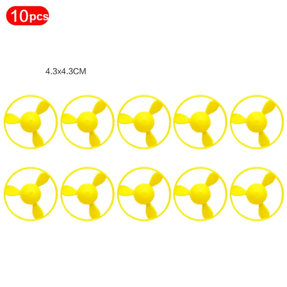 

High Quality Plastic Children's Outdoor Toys Watches Rotating Gift Band Flying Gyroscope 4 Styles Bamboo Dragonflies