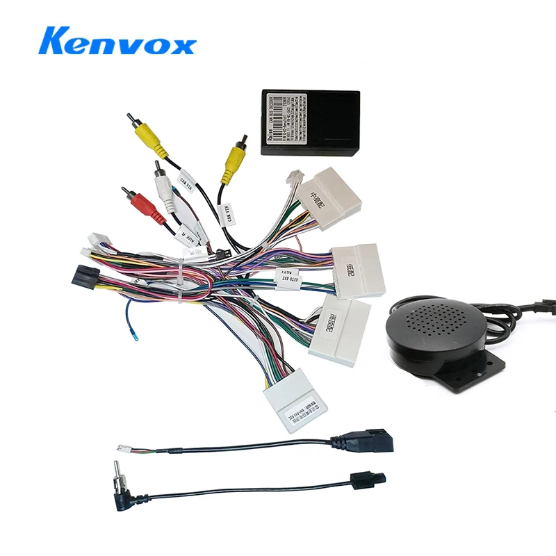 android Car radio Canbus Box For Renault clio4 sandero taliant jogger duster trafic Wiring Harness Plug Power Cable adapter