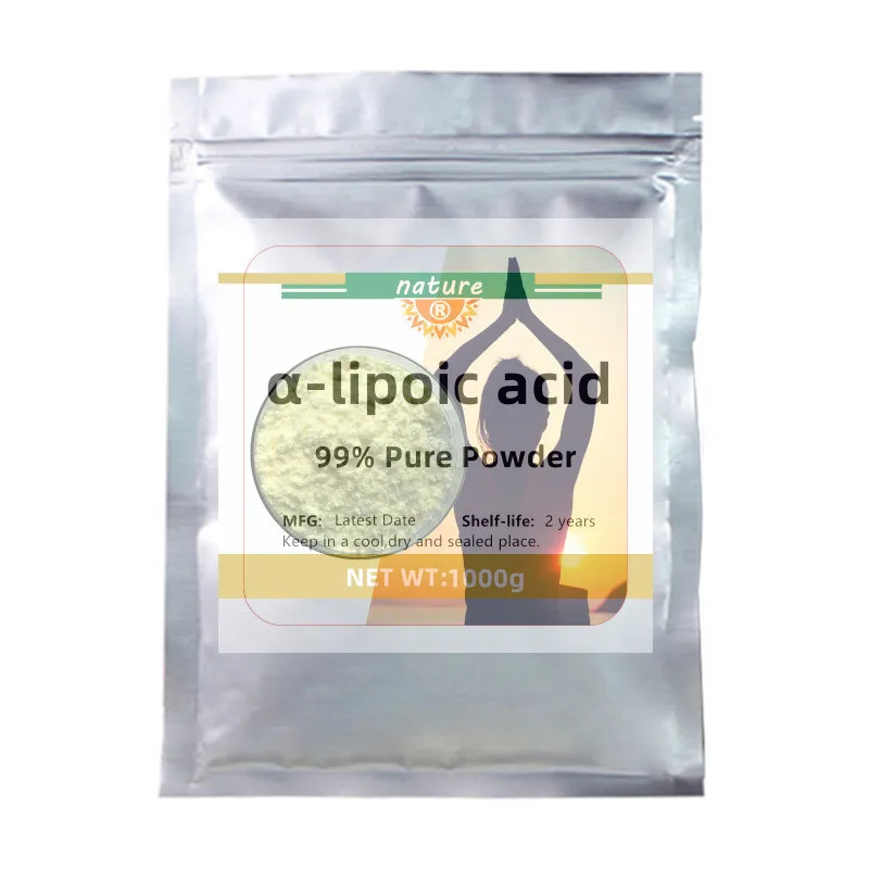 

AliExpress Factory Direct Sales Sealed Bag Customized Bottling Bottle Minimum Price 99% Alpha Lipoic Acid Global Fast Delivery